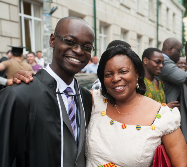 Rafael and mother