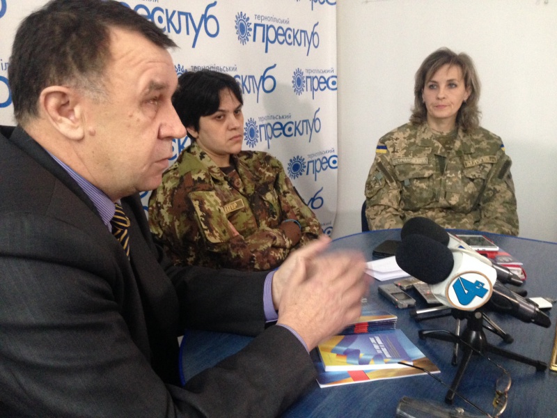 Прес-конференція на тему: «Життя після війни: проблеми демобілізованих учасників АТО та шляхи їх вирішення»