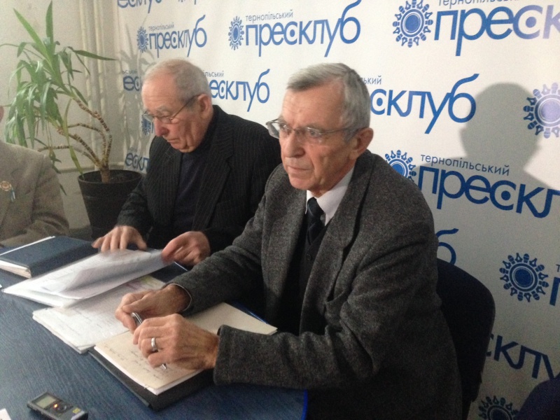 Прес-конференція на тему: “Чи змінив щось у житті ветеранів прийнятий навесні цього року Закон України «Про правовий статус та вшанування пам’яті учасників боротьби за незалежність України у ХХ столітті»?