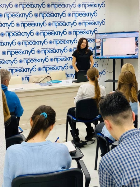 Тренінг для журналістів на  тему: «Етика та стандарти журналістики в умовах збройного конфлікту»