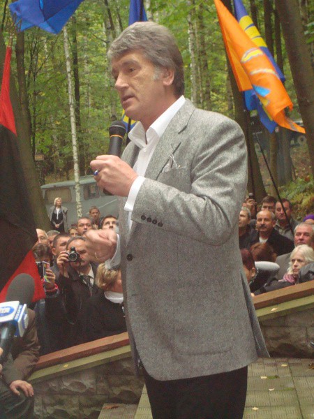 Віктор Ющенко побував у повстанській столиці