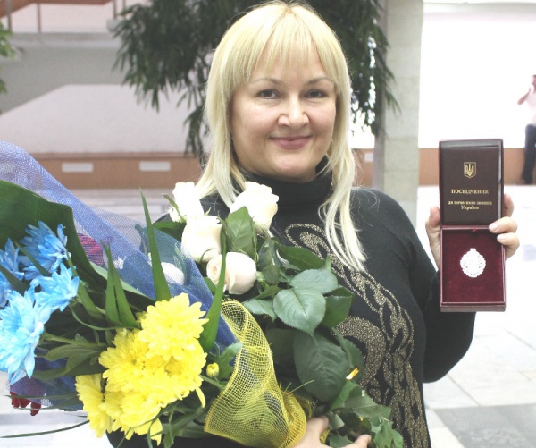 Світлані Мичко вручено державну нагороду