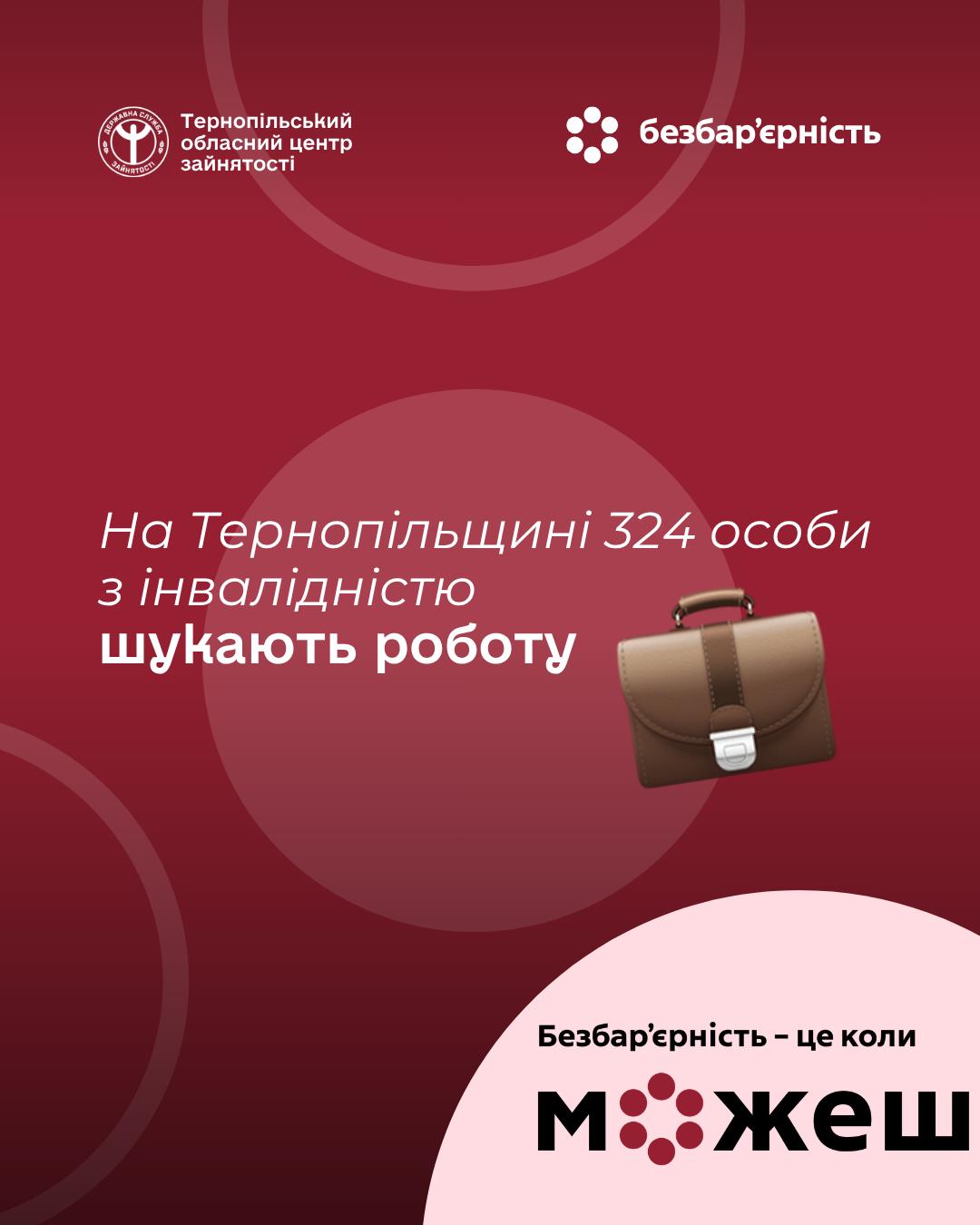 Інклюзивний ринок праці Тернопільщини